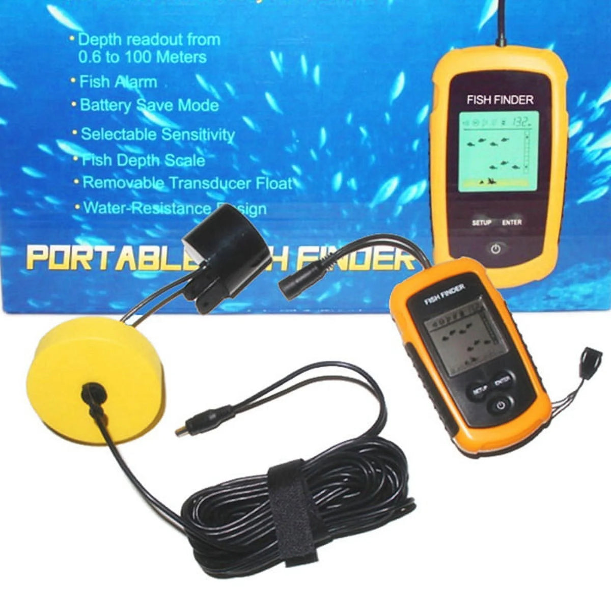 Portable Ultrasonic Fish Finder U98831