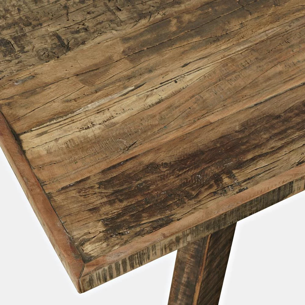 72" Rustic Solid Wood Dining Table B21995