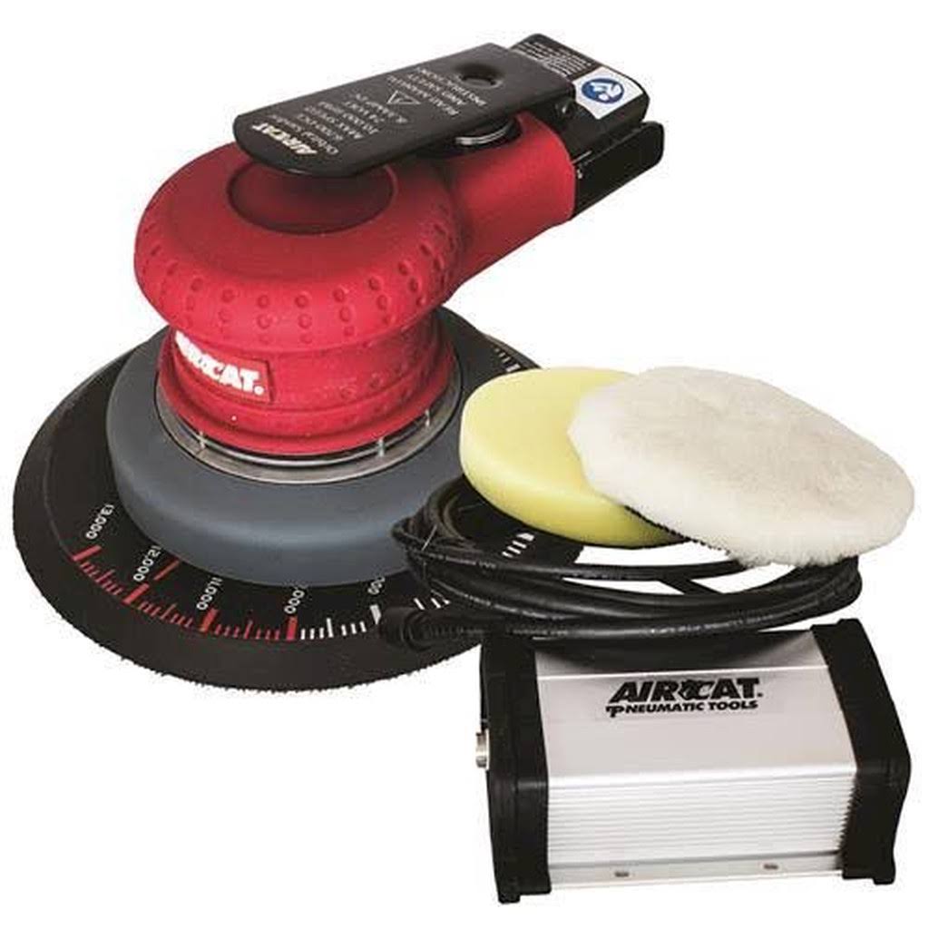 6 Pad DC Electric Palm Sander 3 Speeds with Vacuum B787