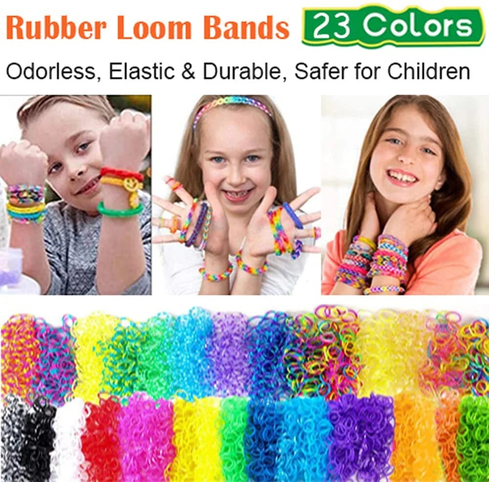Rubber Bands Bracelet Making Kit E83652