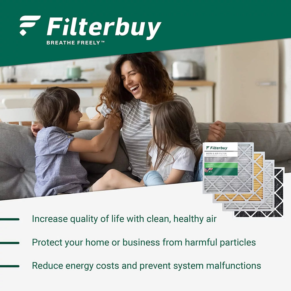 16x25x5 MERV 11 Pleated HVAC Air Filters I439561