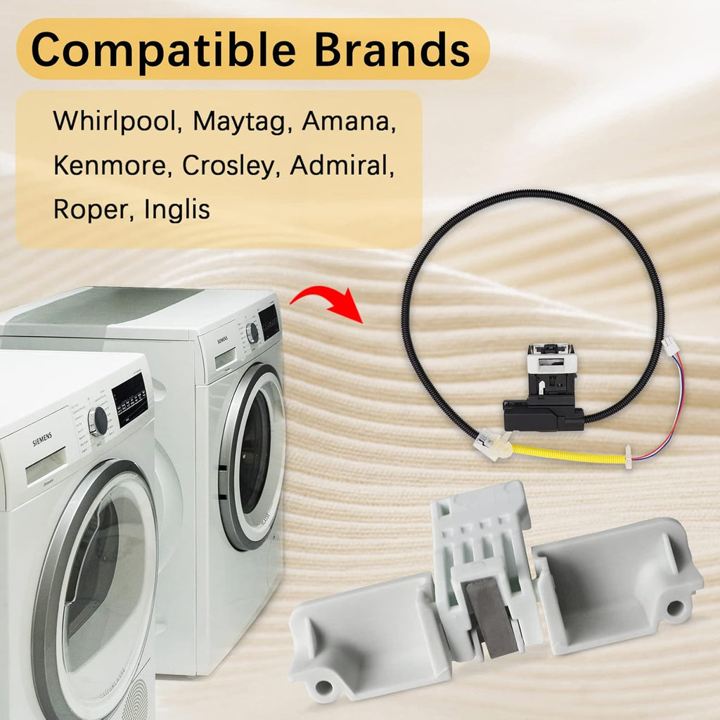Washer Lid Lock Assembly and Washer Lid Strike L164