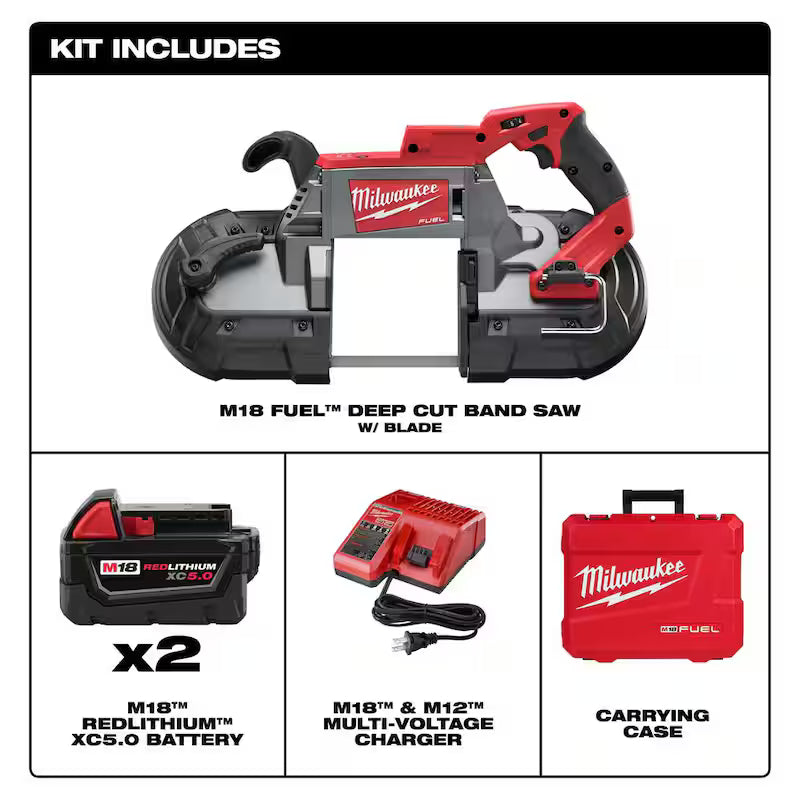 18V Lithium-Ion Brushless Cordless Deep Cut Band Saw T59931