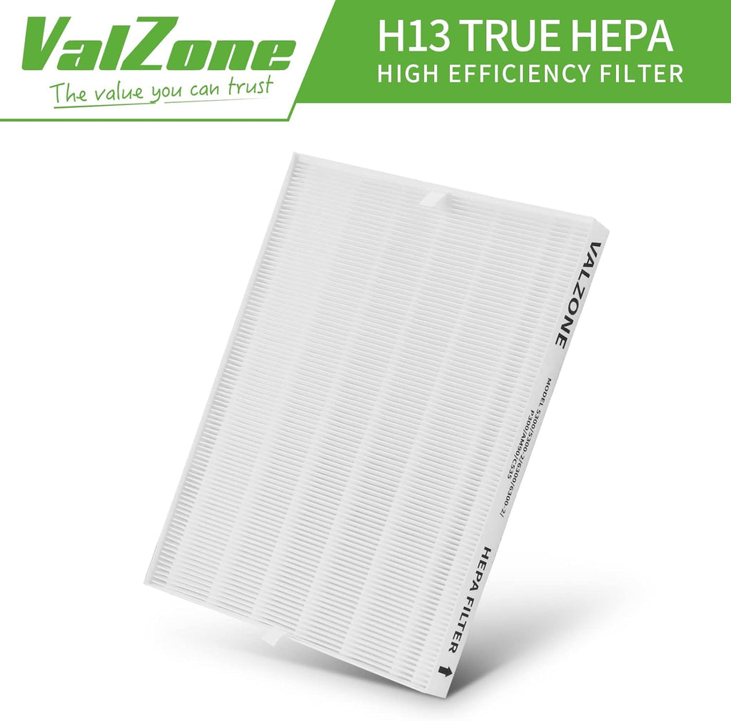 3 Pack True HEPA Replacement Filter with 9 Extra Carbon Pre-Filters N436