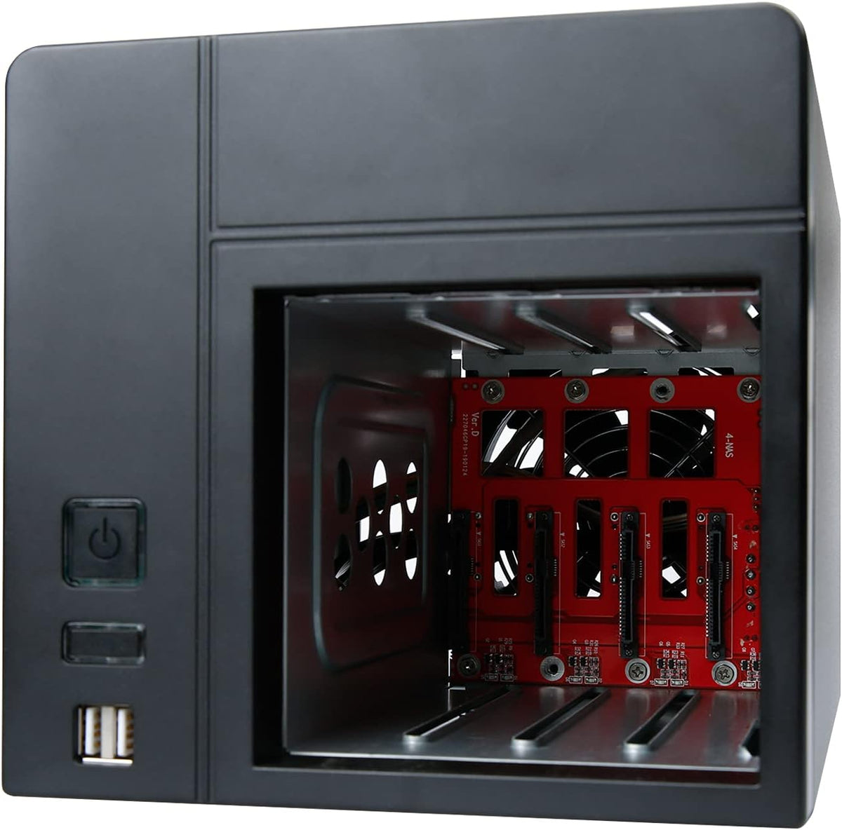 NAS 4-Bay Chassis Computer Case U323