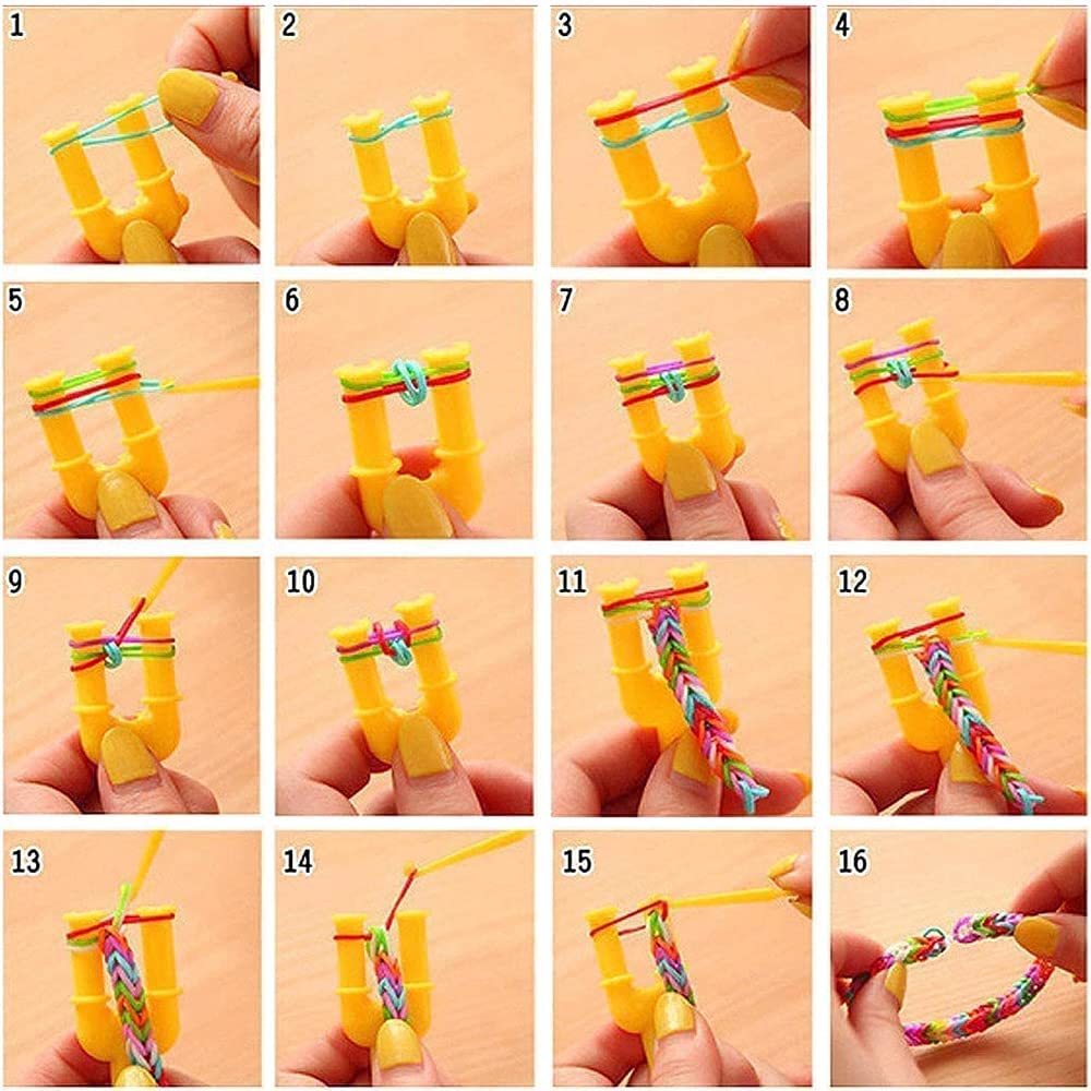Rubber Bands Bracelet Making Kit E83652