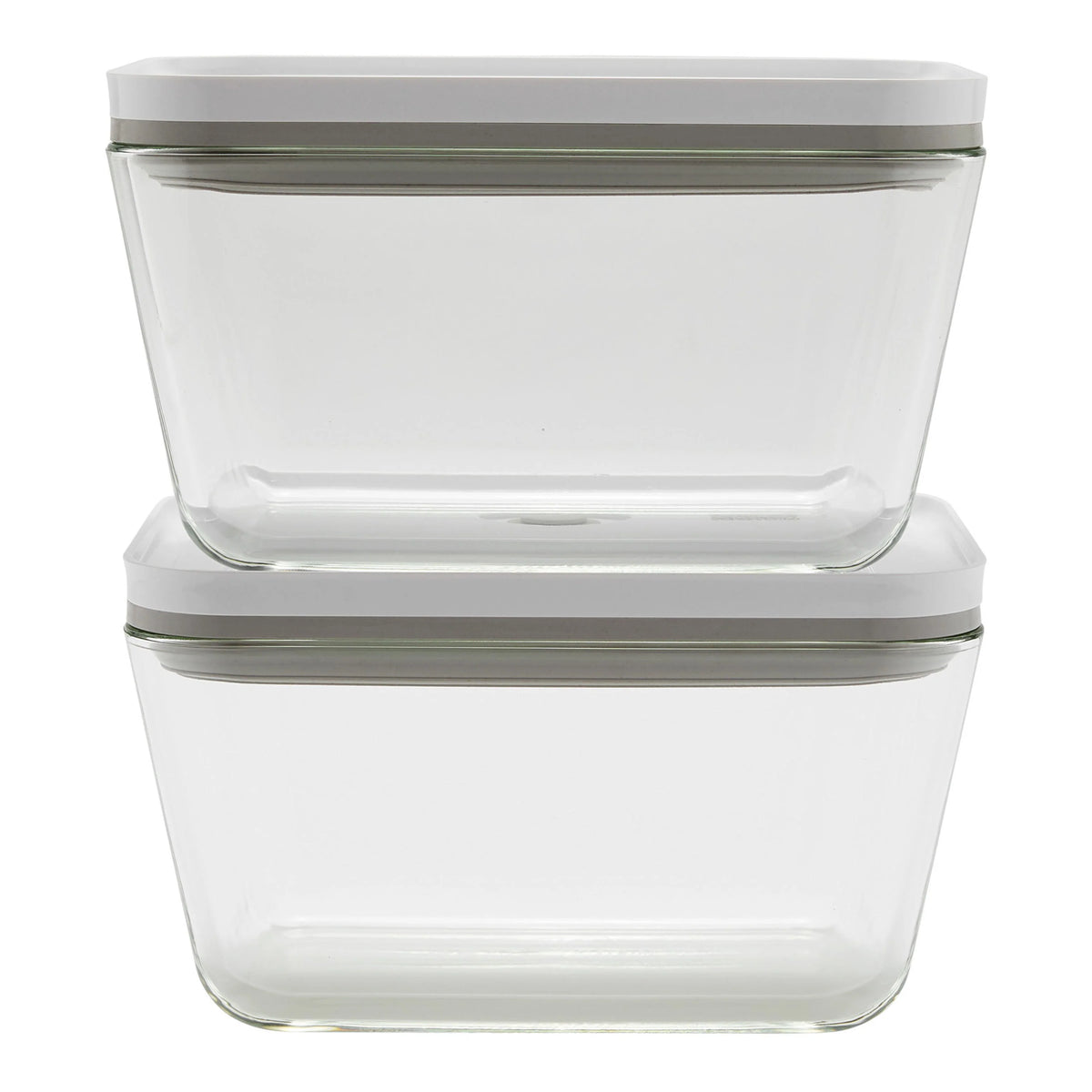 2pc Large Glass Vacuum Container Set F524151
