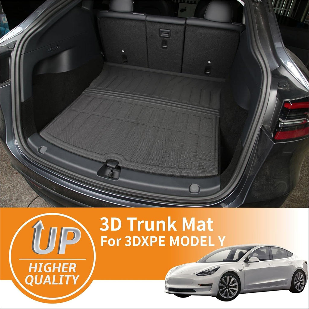 TPE Material Waterproof Rear Cargo Mat for Tesla Model Y Q304