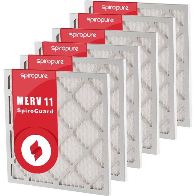 MERV 11 AC & Furnace Filters 6 Pack Z5075