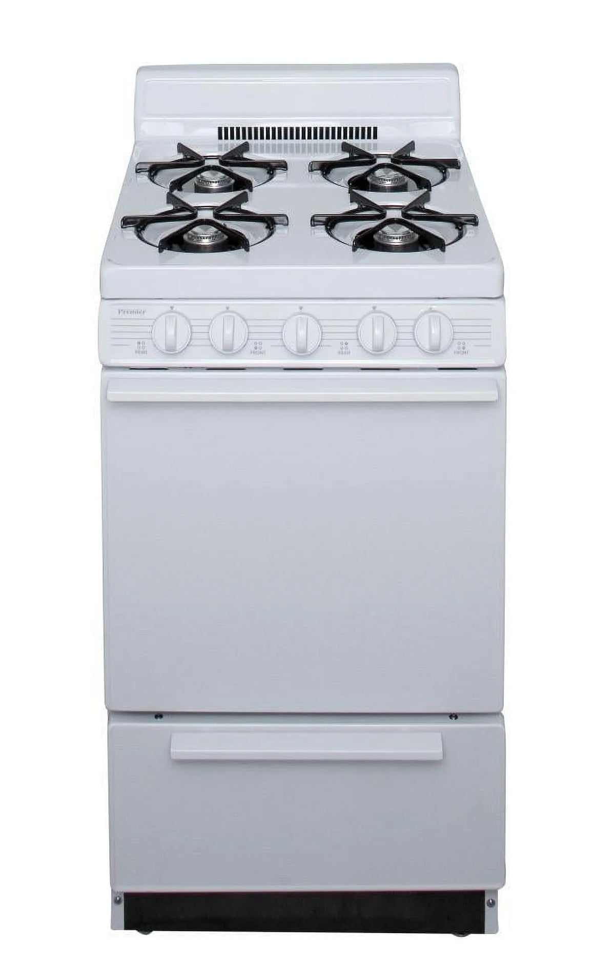 20" Free Standing Gas Range White Q450522
