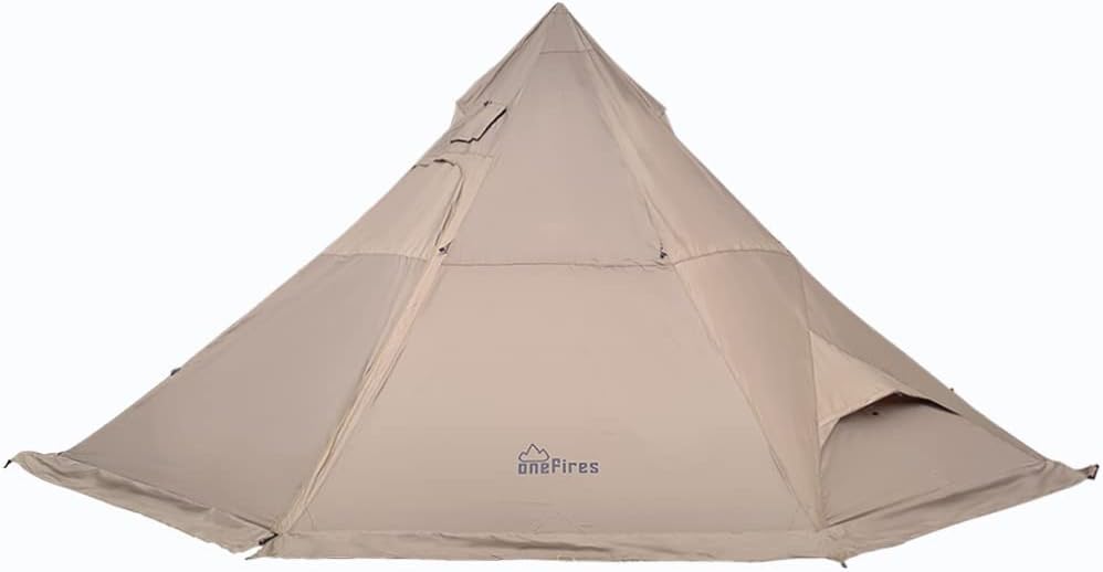 4-8 Person Large Teepee Tent with Stove Jack H815338