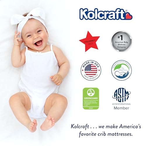 Breathable Crib Mattress with 150 Extra Firm Posture Support Coils K434