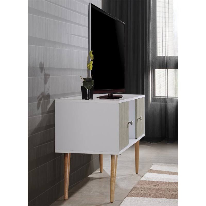 White/Grey Retro Entertainment Unit C799004