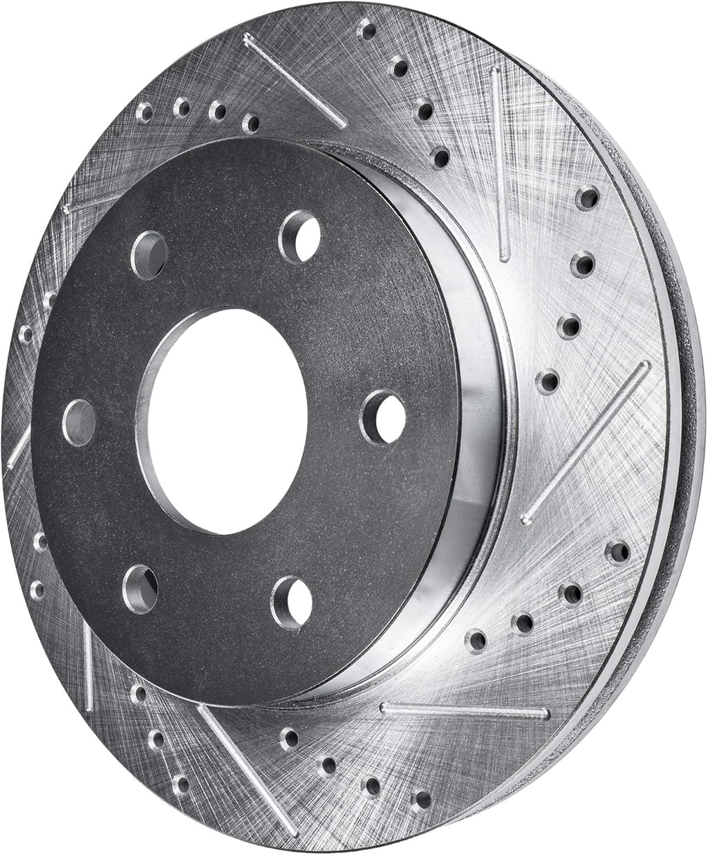 Front Drilled & Slotted Brake Rotors W140713