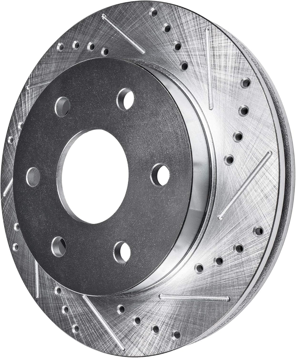 Front Drilled & Slotted Brake Rotors W140713