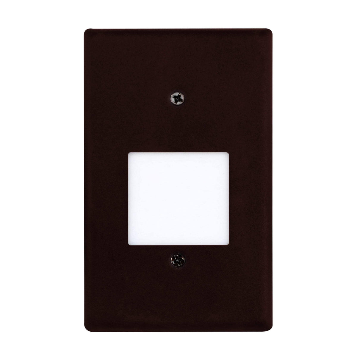 5 Pack Black Angled Louver Step Light with Vertical/Horizontal Plate - 3000K K47070