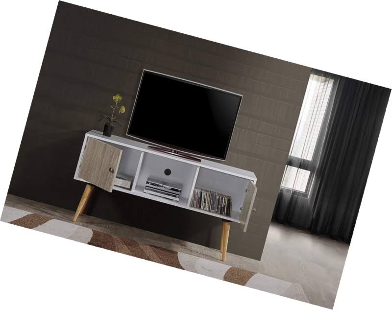 White/Grey Retro Entertainment Unit C799004