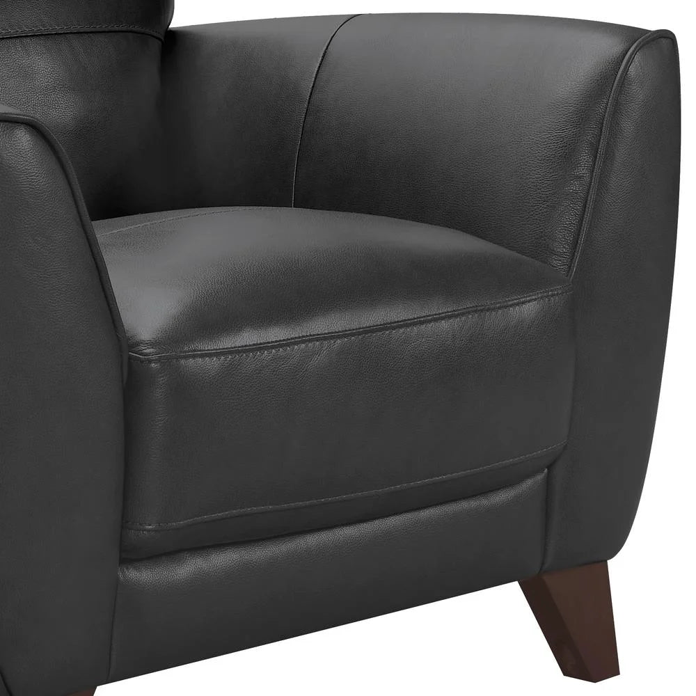 Modern Leather Accent Chair X471