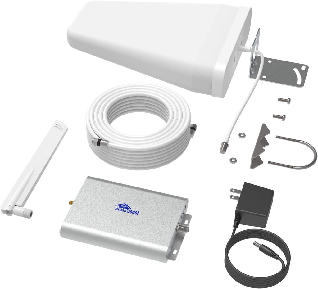 Cell Phone Signal Booster 5G Repeater with 60 Feet Cable Full Kit U89055