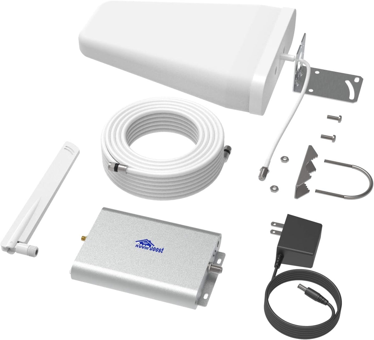 Cell Phone Signal Booster 5G Repeater with 60 Feet Cable Full Kit U89055