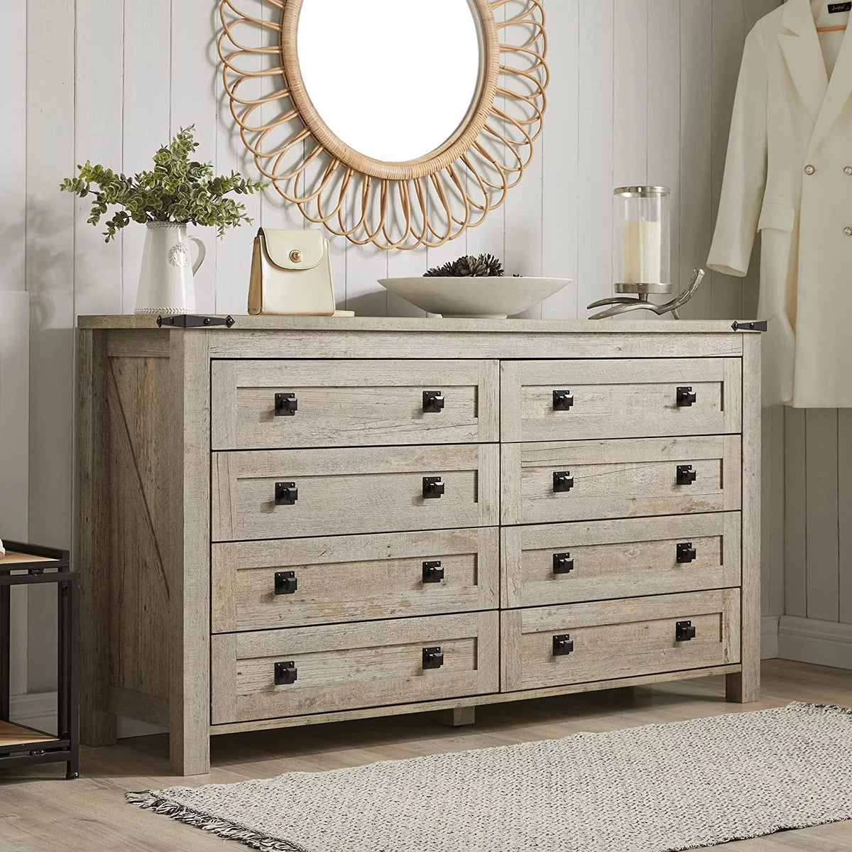 8 Drawer Wood Dresser O239386