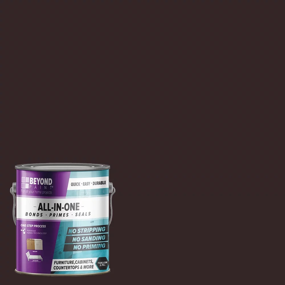 1 Gallon All in One Refinishing Paint, Mocha V9099