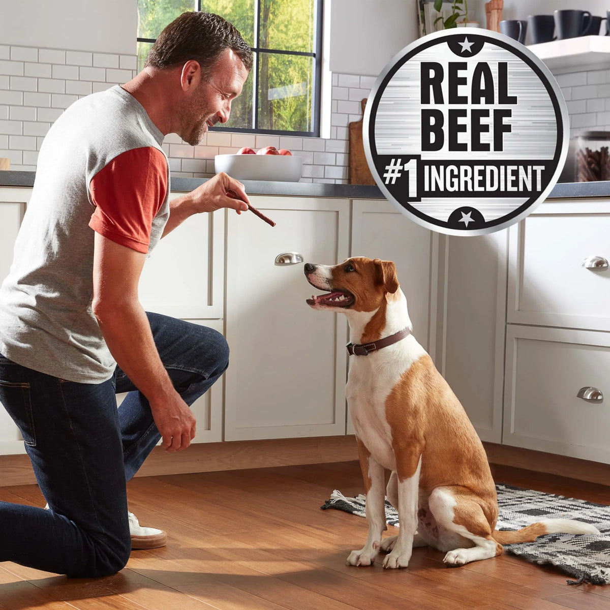 Real Beef Brisket Dog Treats 22.5 oz Bag L794326