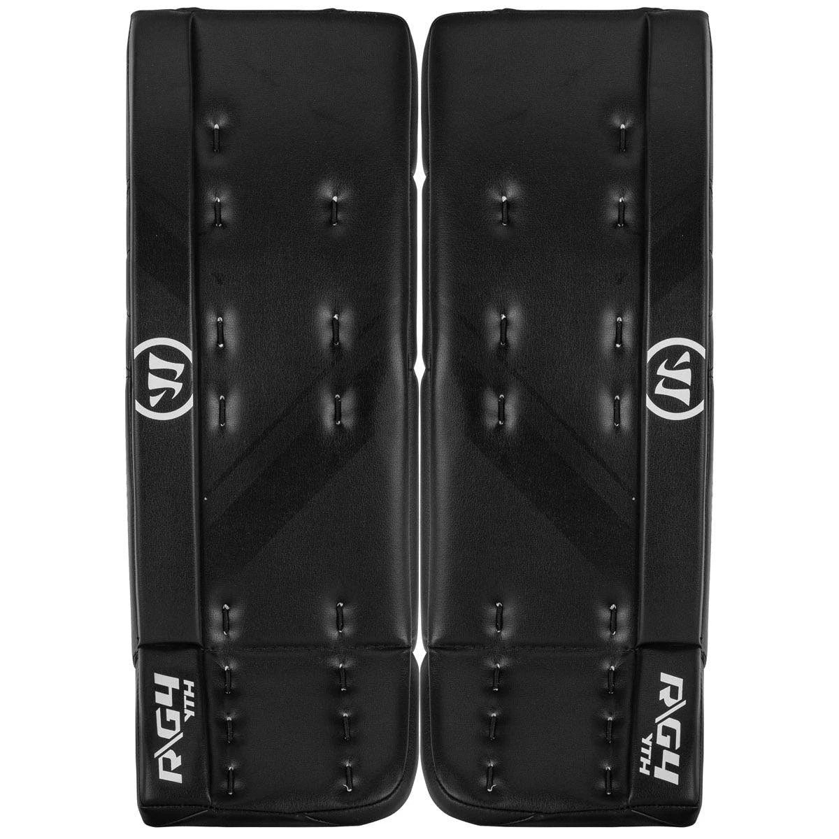Black Youth Goalie Leg Pads Size 21+.5in K3133